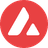 Logo of token AVAX