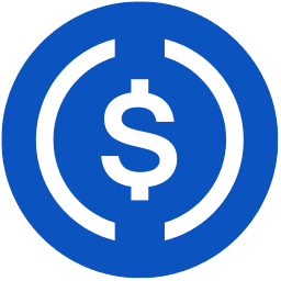 Logo of token USDC