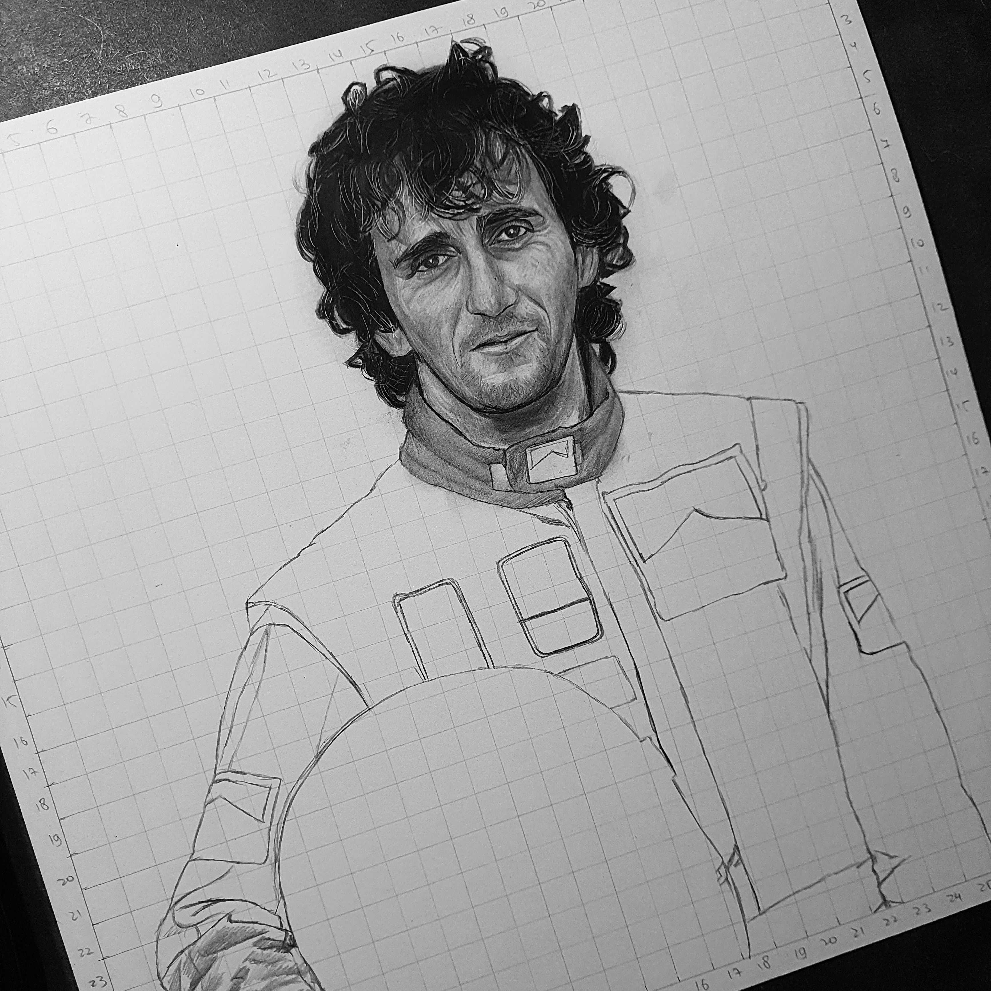 Picture of Collectible Plata Legends Prost Sketch 1