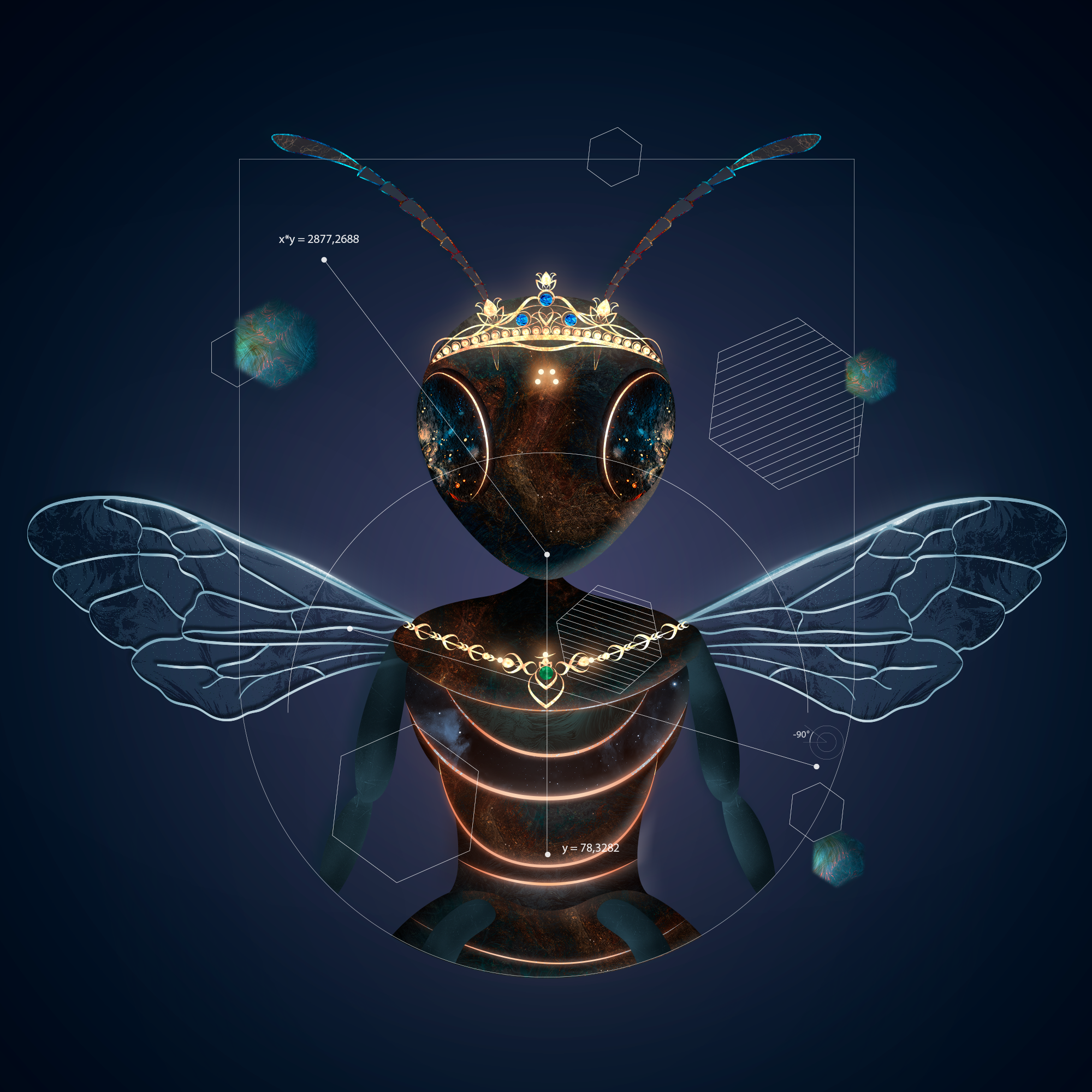 Picture of Collectible Bee #501