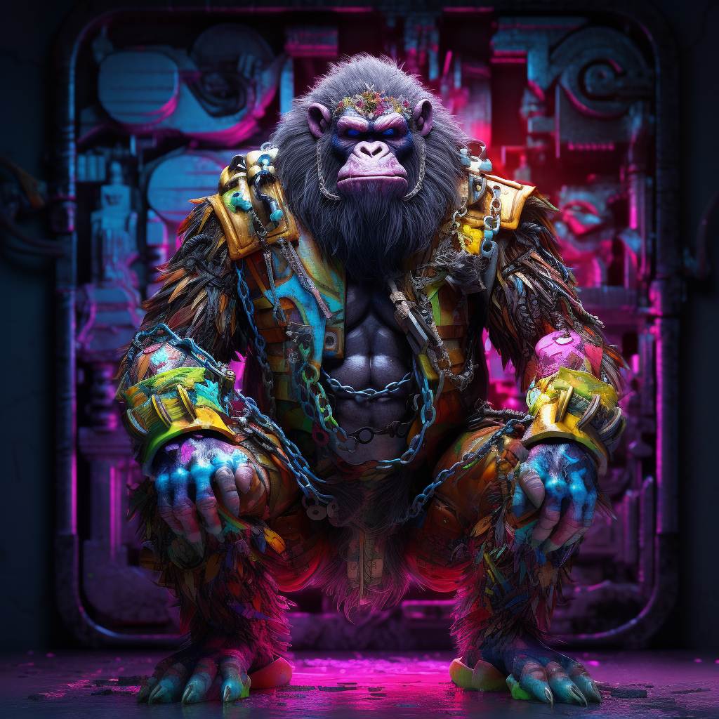 Picture of Collectible Cyberpunk Ape Odyssey #40