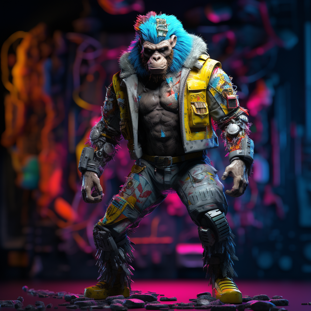 Picture of Collectible Cyberpunk Ape Odyssey #11