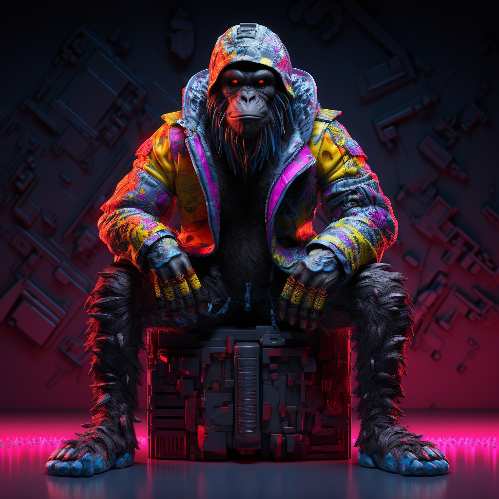 Picture of Collectible Cyberpunk Ape Odyssey #26