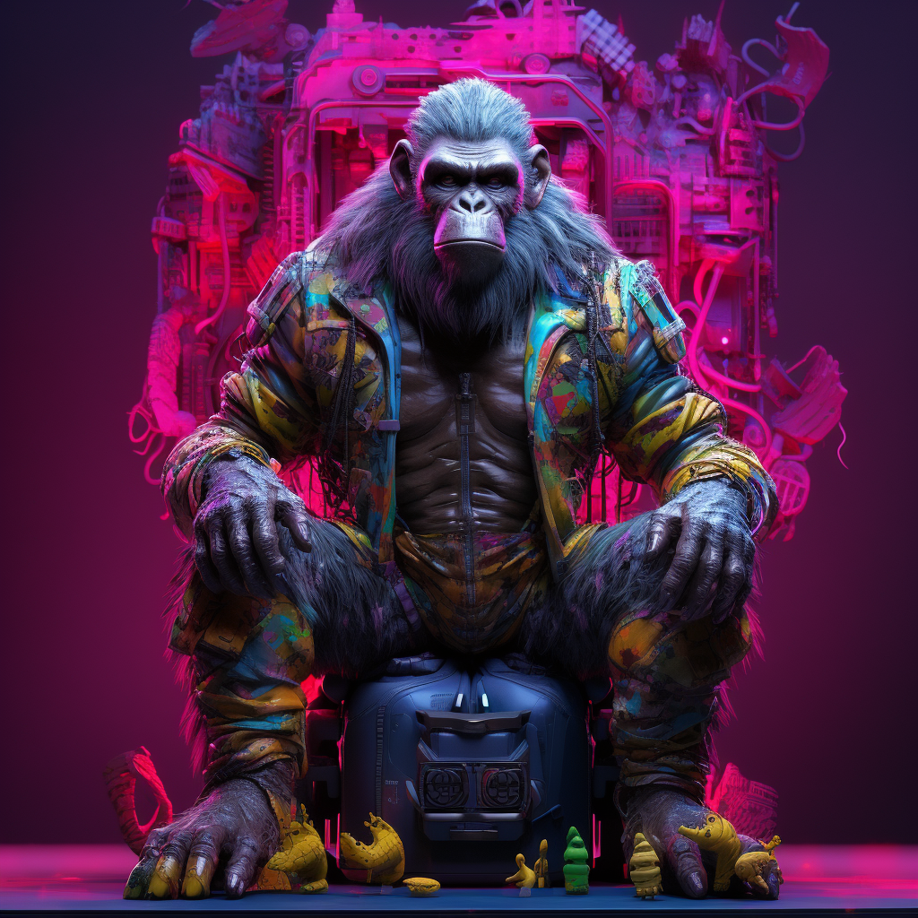 Picture of Collectible Cyberpunk Ape Odyssey #14