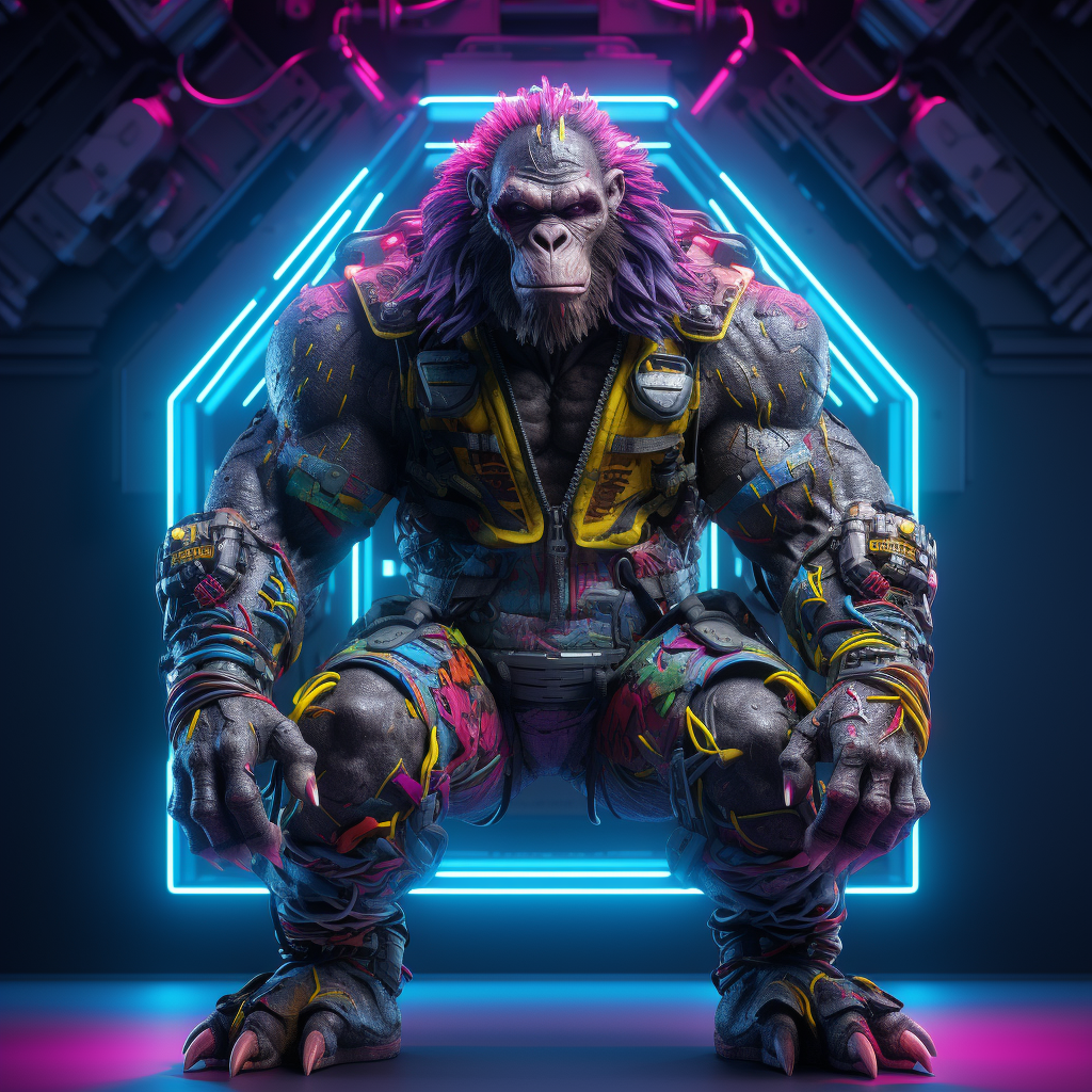 Picture of Collectible Cyberpunk Ape Odyssey #5