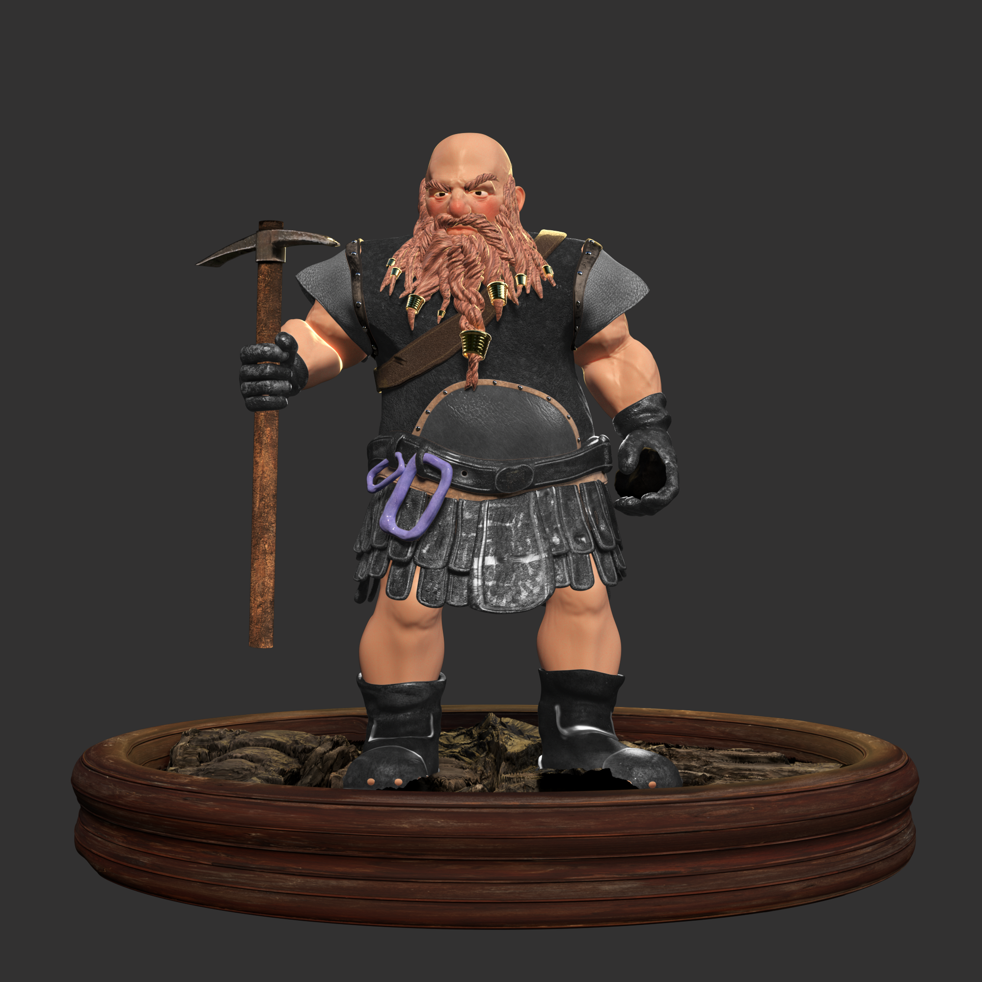 Picture of Collectible Dwarf Miner #221