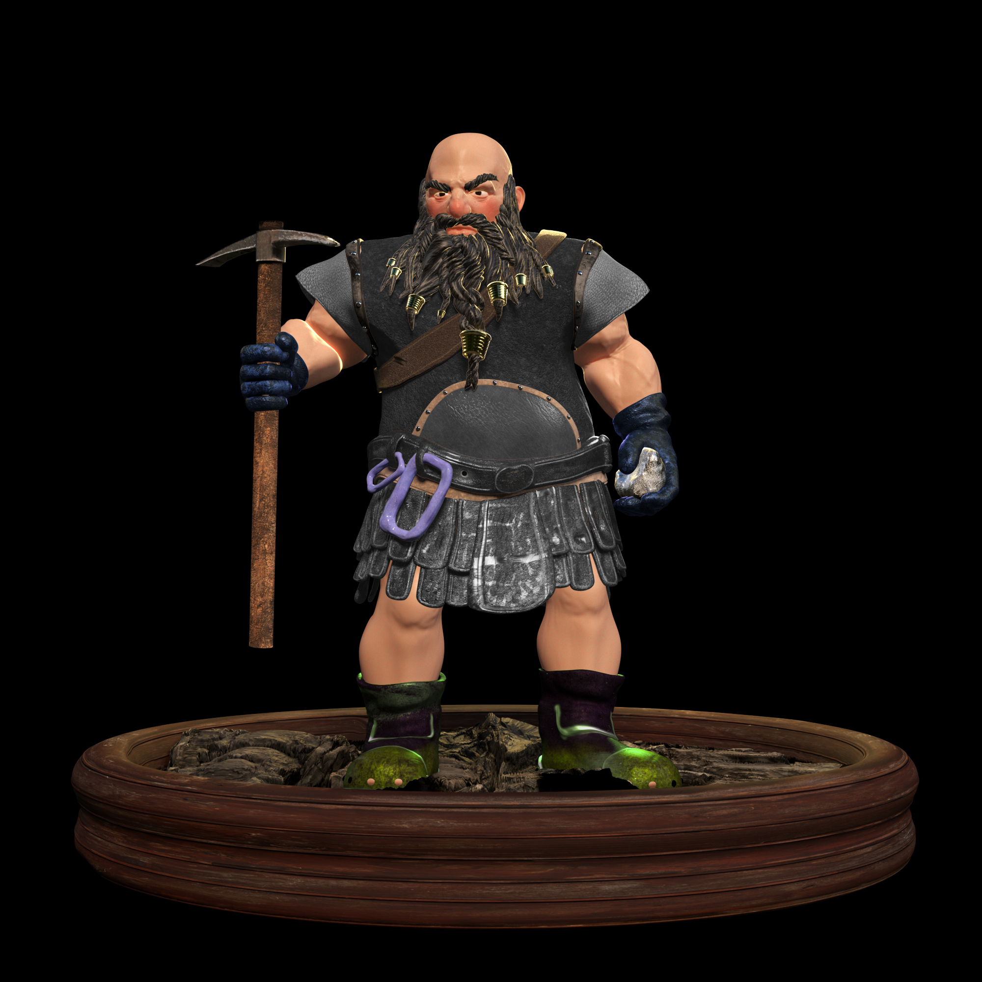 Picture of Collectible Dwarf Miner #269