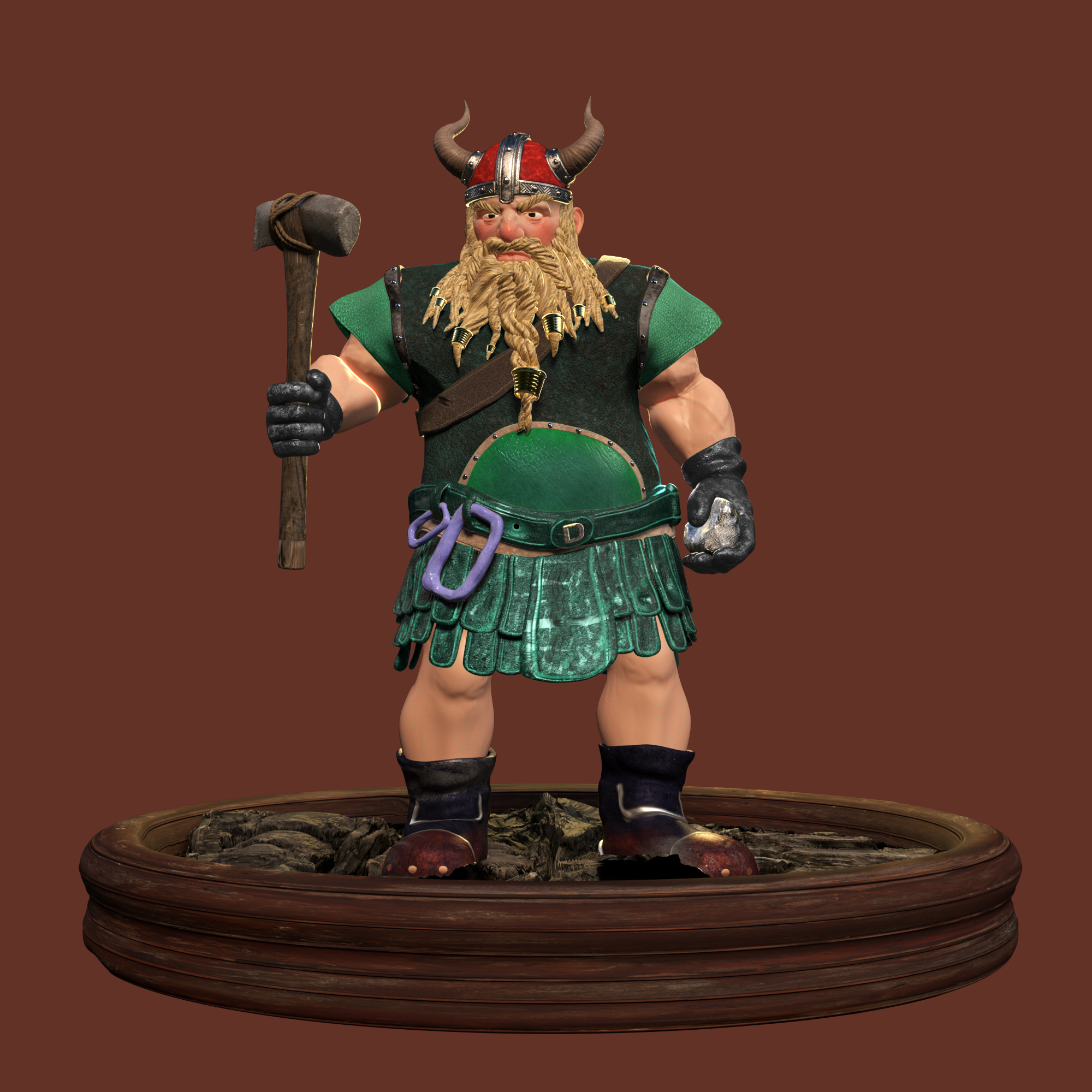 Picture of Collectible Dwarf Miner #270