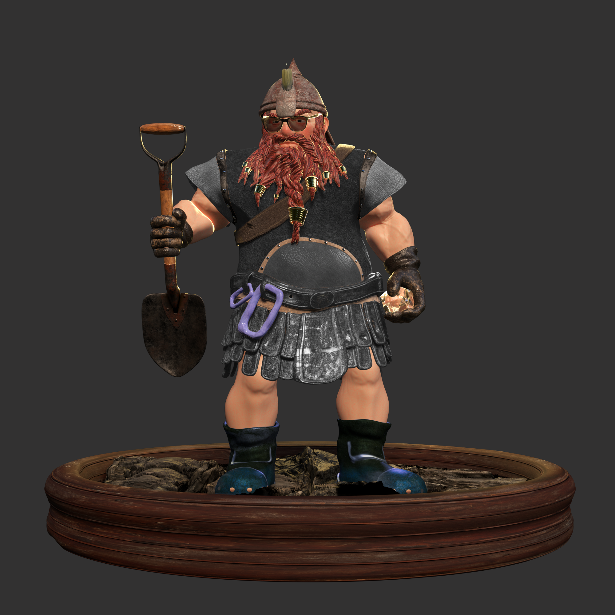 Picture of Collectible Dwarf Miner #299