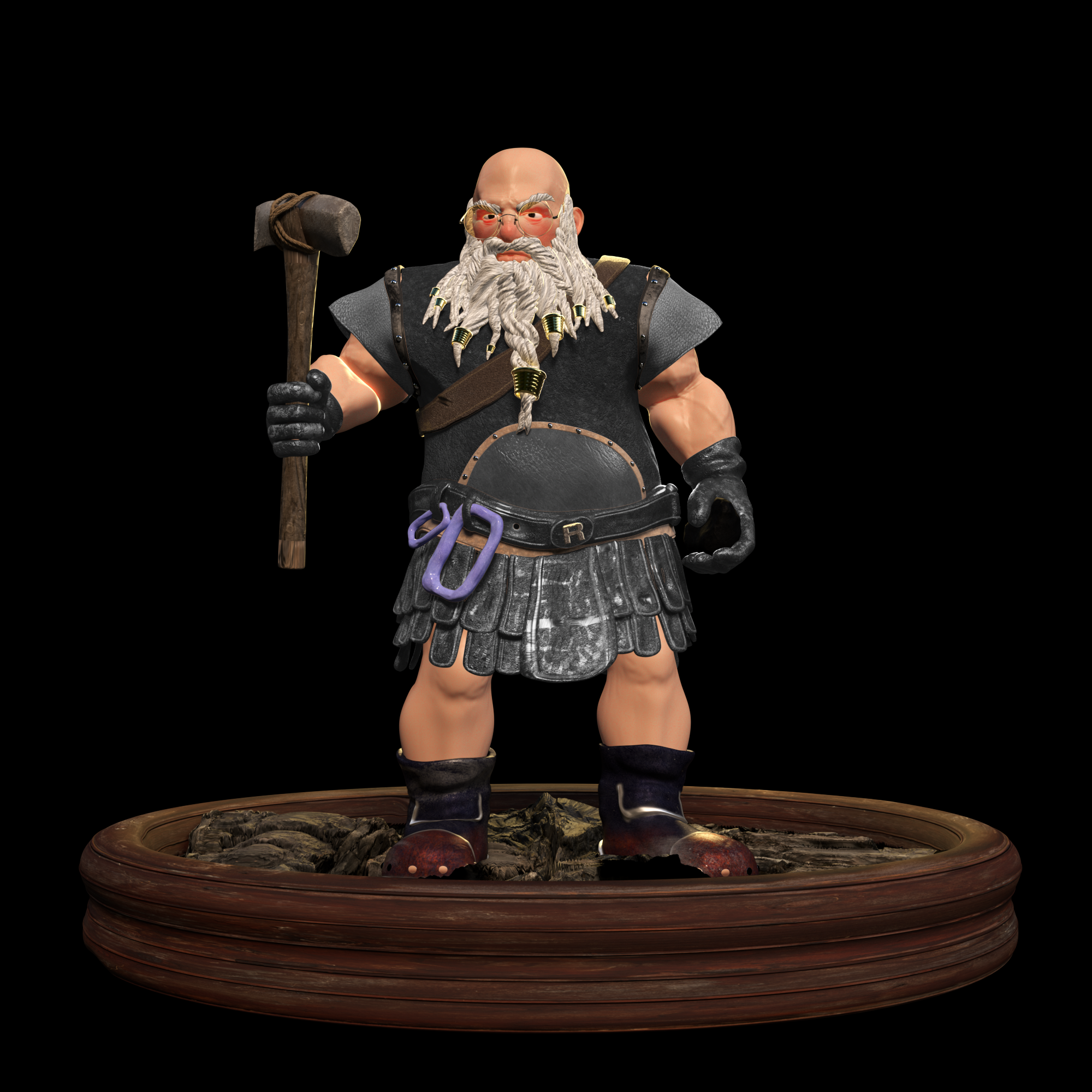 Picture of Collectible Dwarf Miner #506