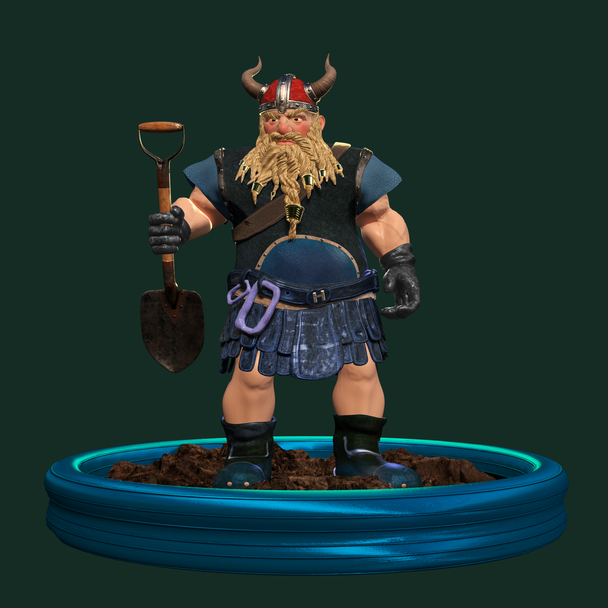 Picture of Collectible Dwarf Miner #65