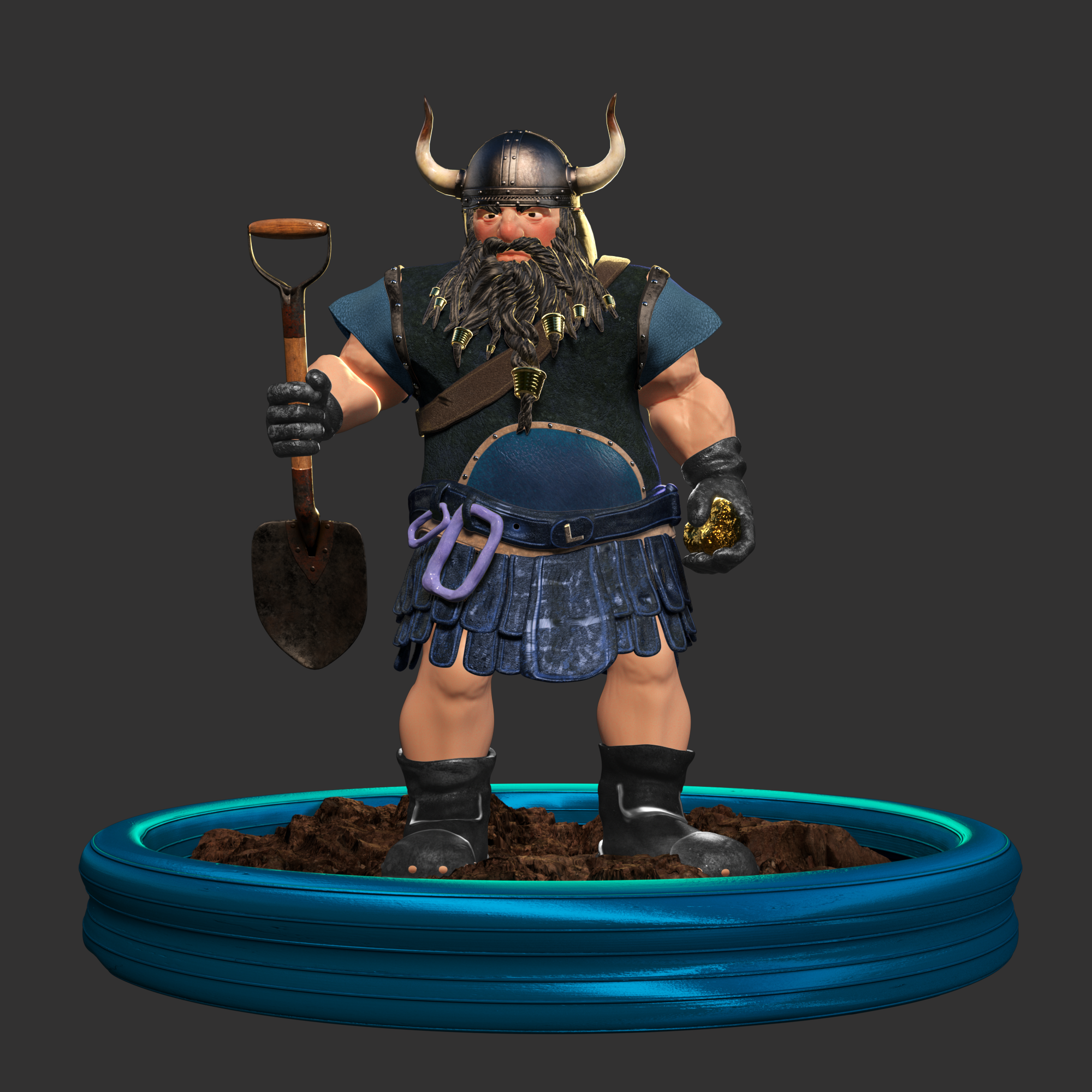 Picture of Collectible Dwarf Miner #66