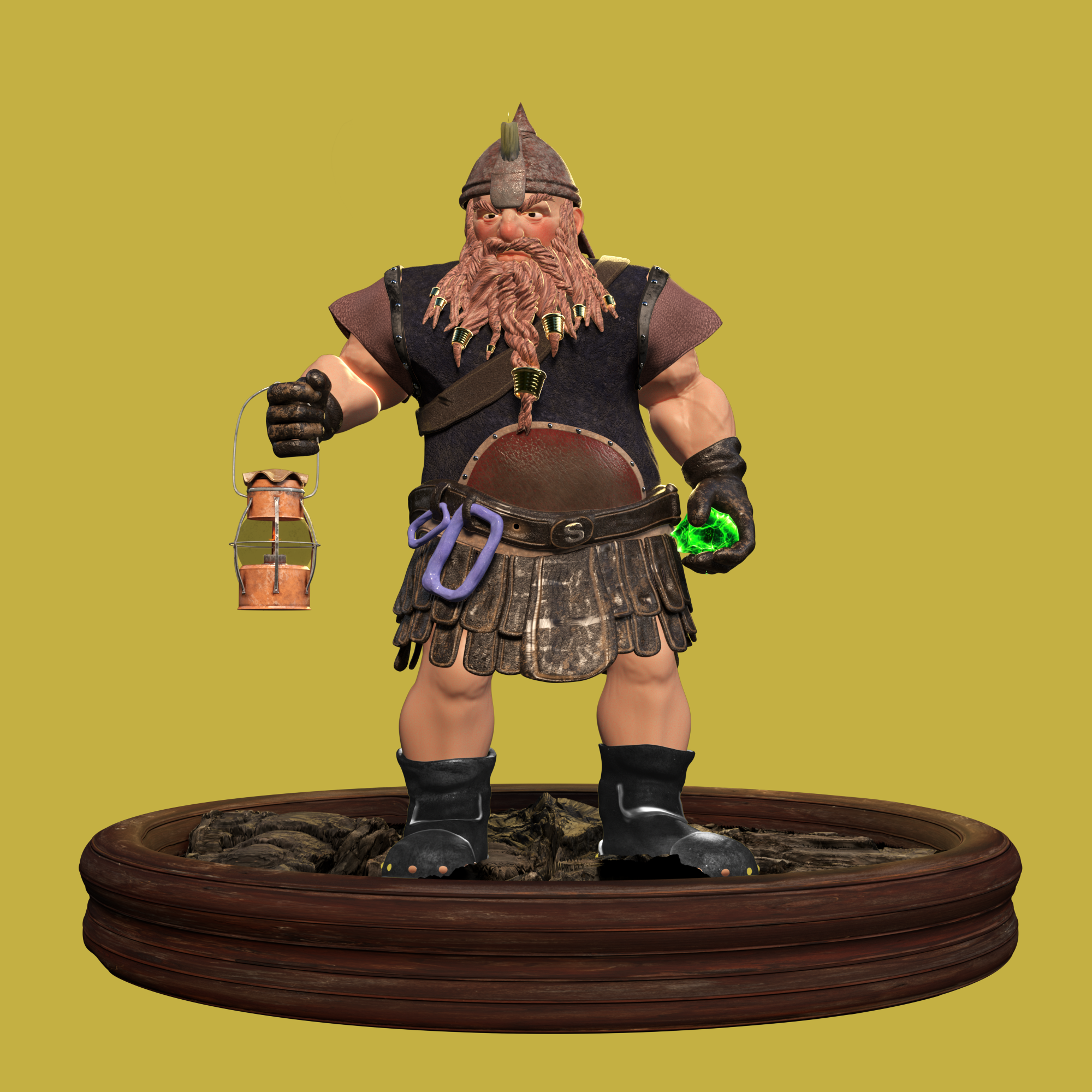 Picture of Collectible Dwarf Miner #802