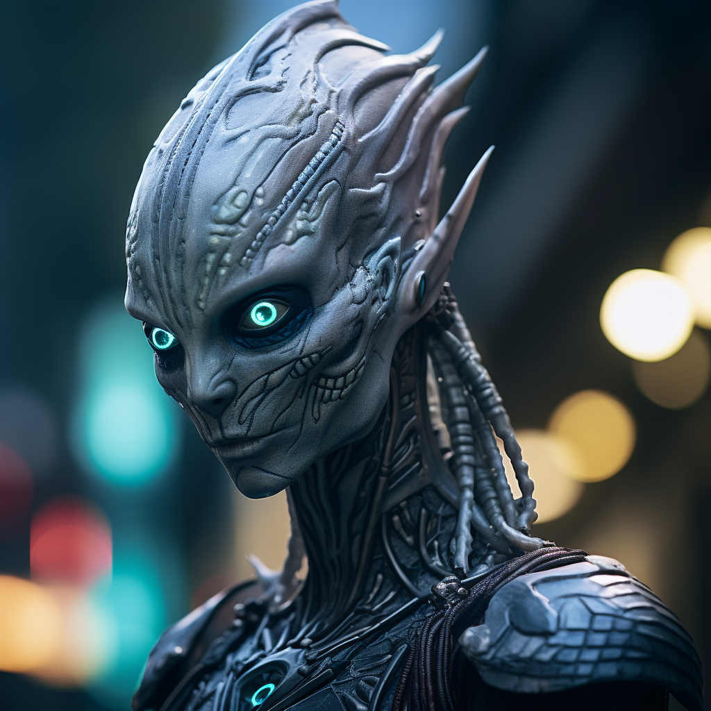 Picture of Collectible Cyberpunk Alien #33