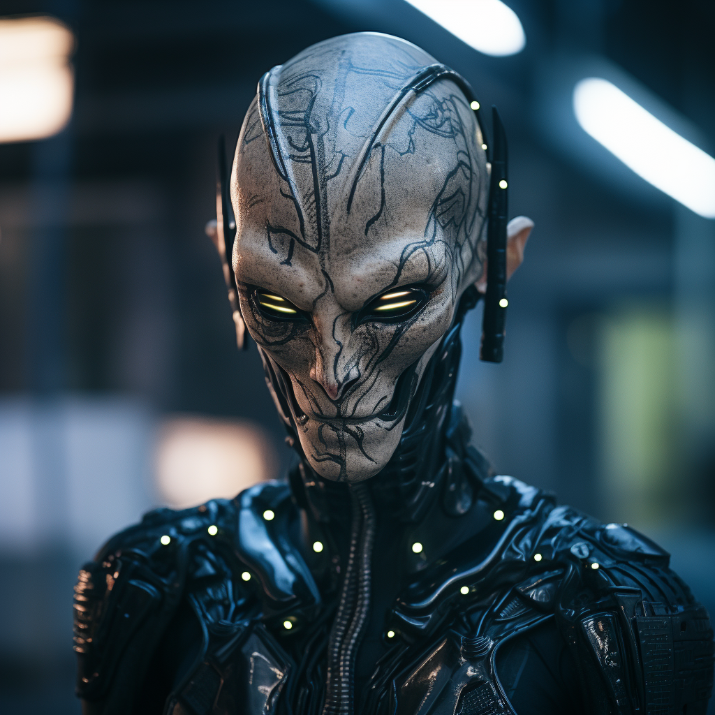 Picture of Collectible Cyberpunk Alien #39