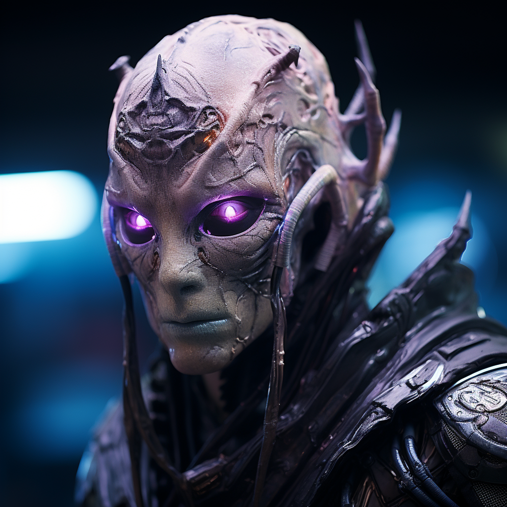 Picture of Collectible Cyberpunk Alien #36