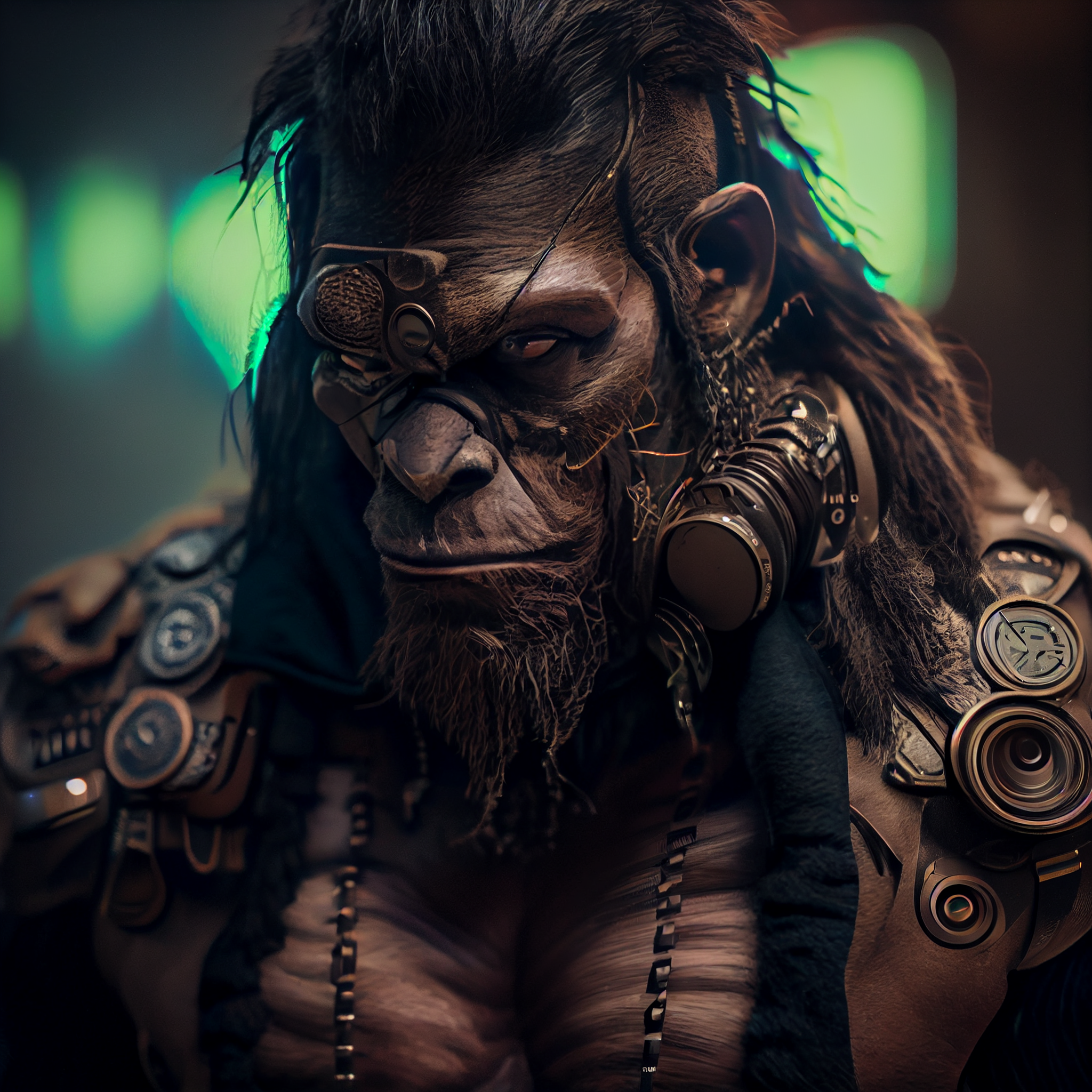 Picture of Collectible Cyberpunk Ape #243