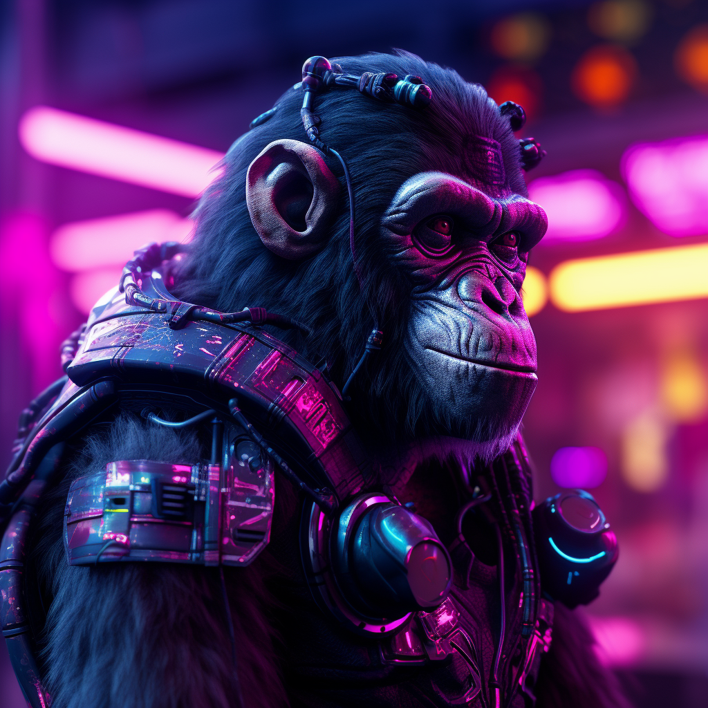 Picture of Collectible Cyberpunk Ape #47