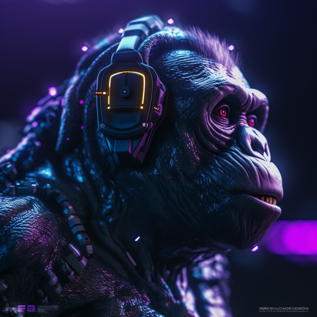 Picture of Collectible Cyberpunk Ape #258