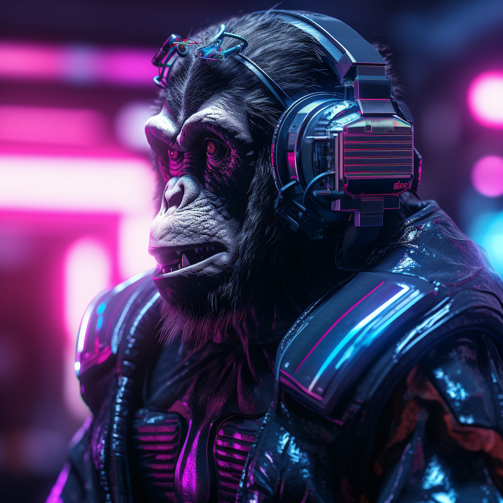 Picture of Collectible Cyberpunk Ape #39