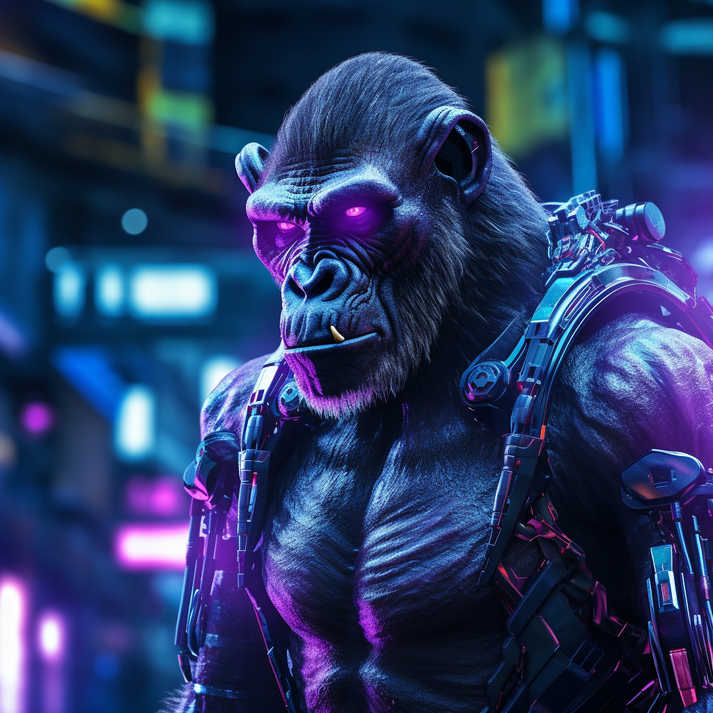 Picture of Collectible Cyberpunk Ape #40