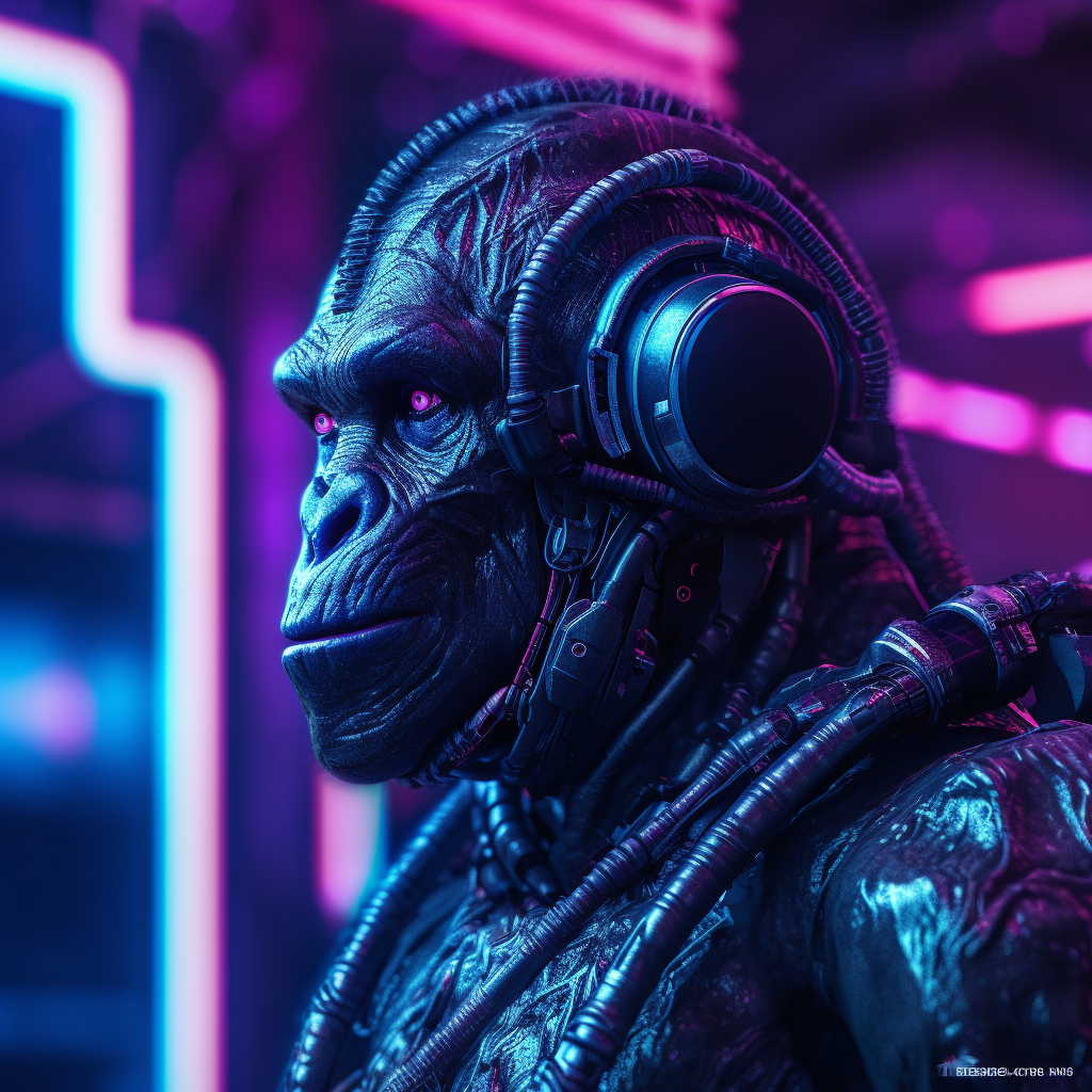 Picture of Collectible Cyberpunk Ape #45