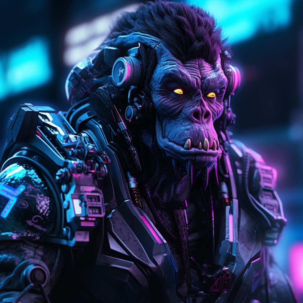 Picture of Collectible Cyberpunk Ape #191