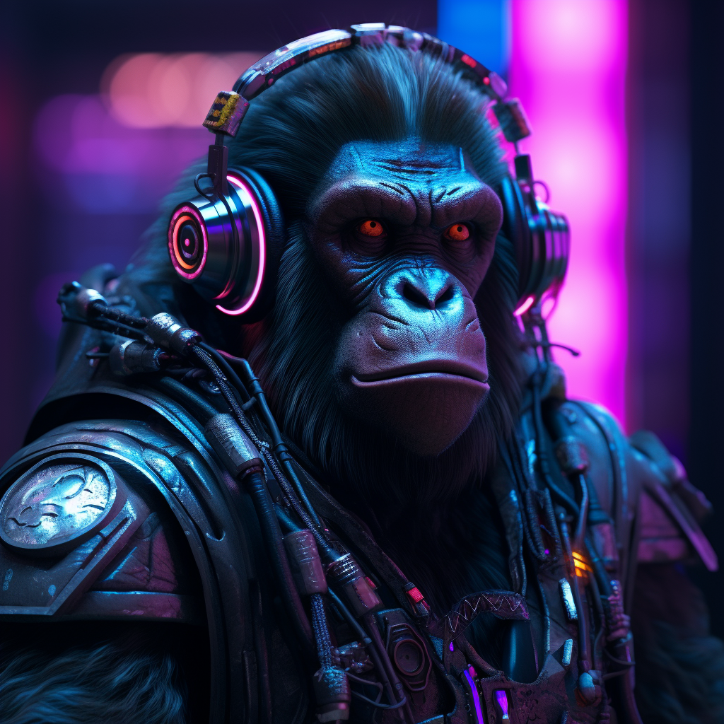 Picture of Collectible Cyberpunk Ape #88