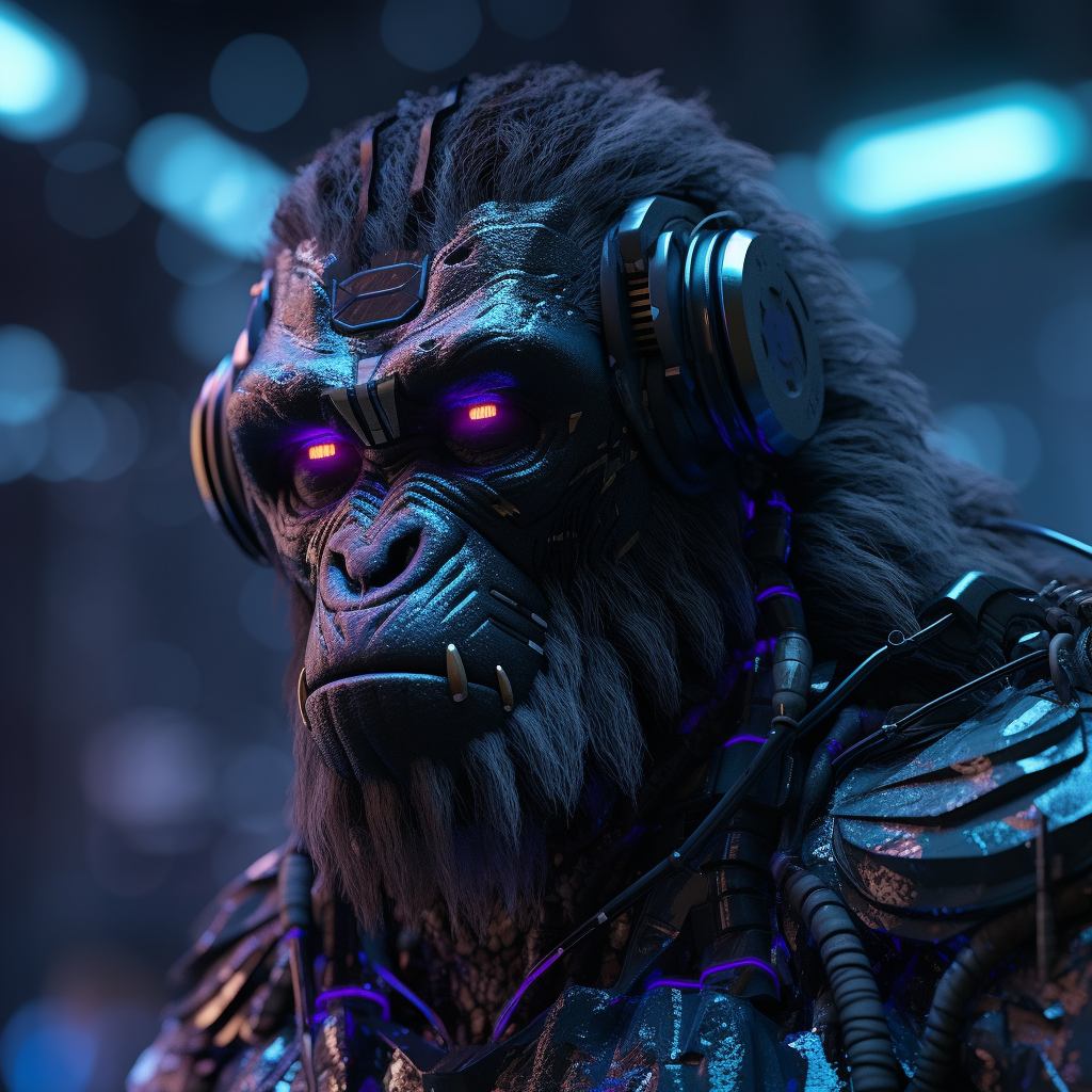 Picture of Collectible Cyberpunk Ape #55