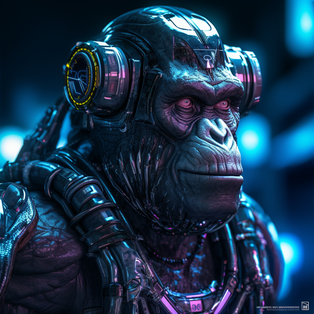 Picture of Collectible Cyberpunk Ape #259