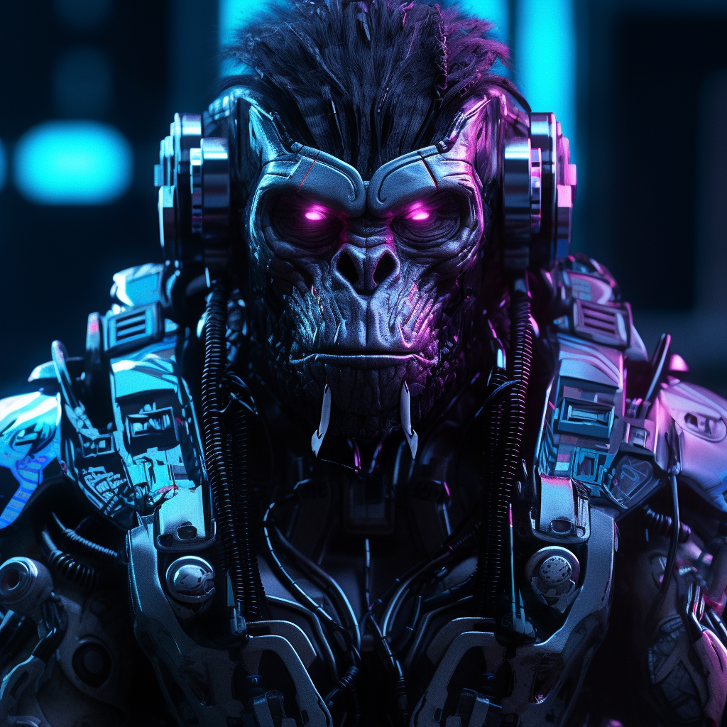 Picture of Collectible Cyberpunk Ape #46