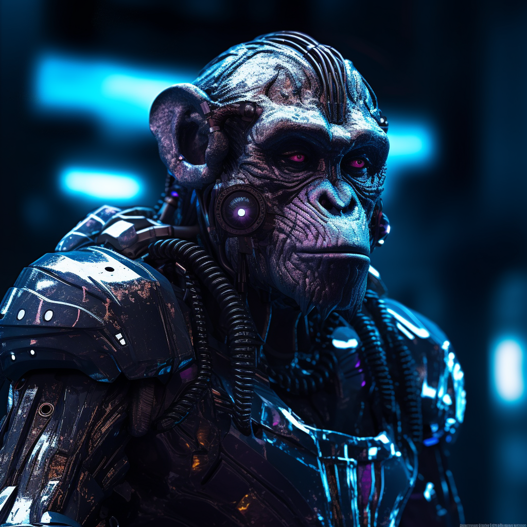 Picture of Collectible Cyberpunk Ape #5