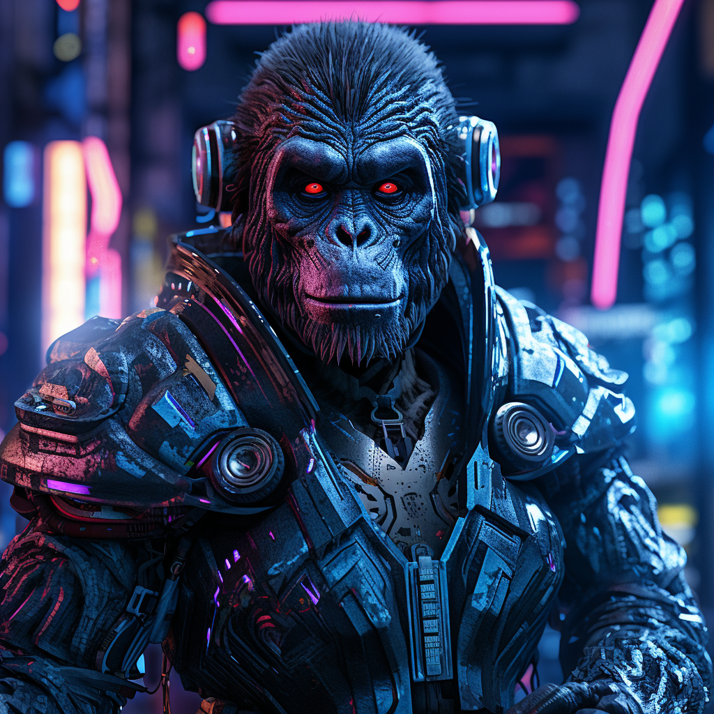 Picture of Collectible Cyberpunk Ape #3