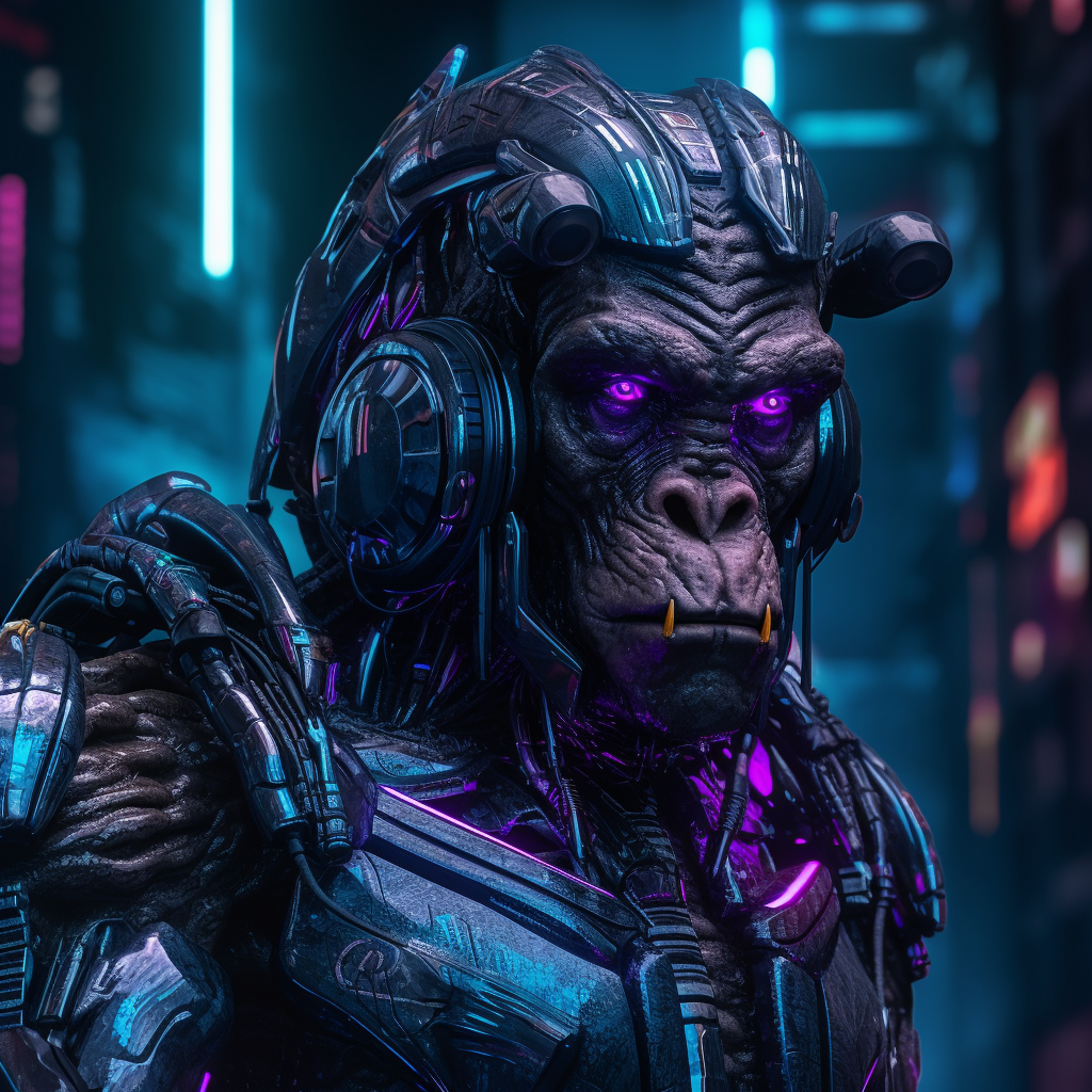 Picture of Collectible Cyberpunk Ape #30