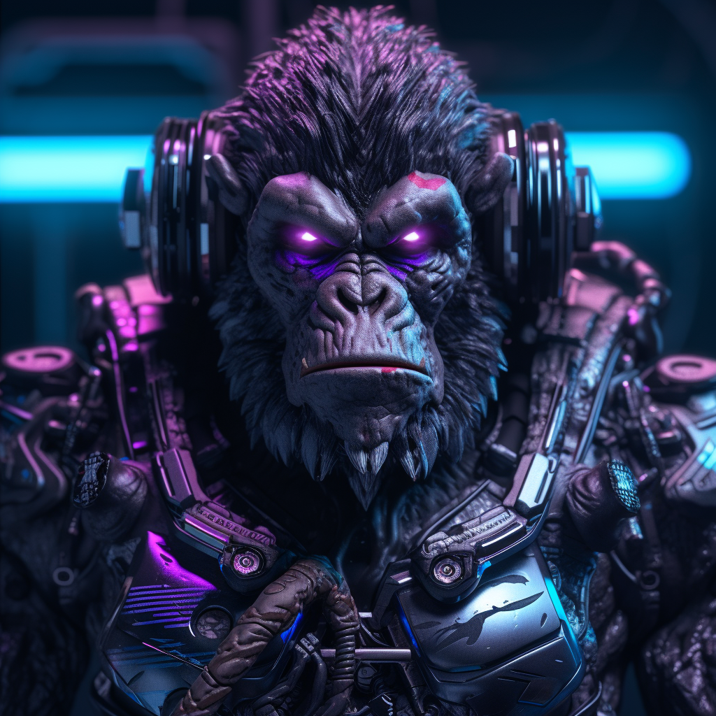 Picture of Collectible Cyberpunk Ape #43