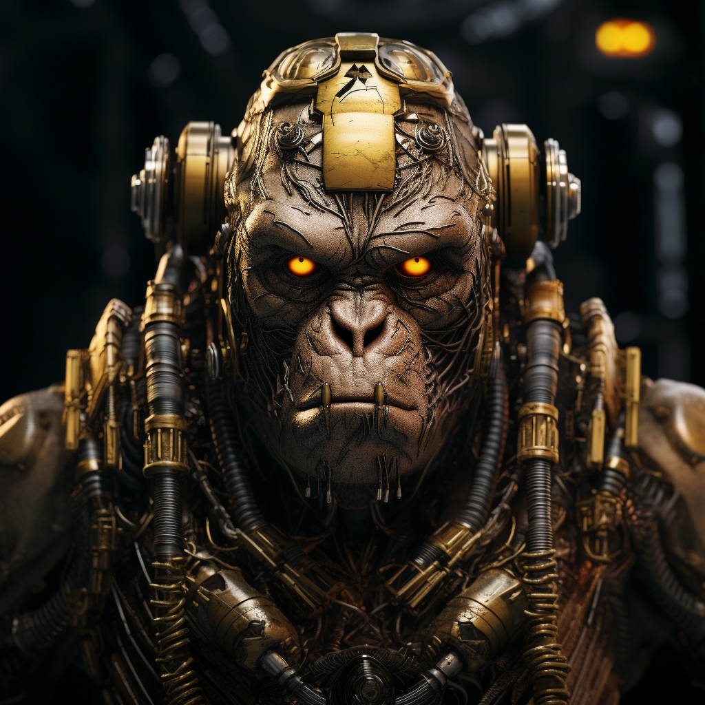 Picture of Collectible Cyberpunk Ape #22