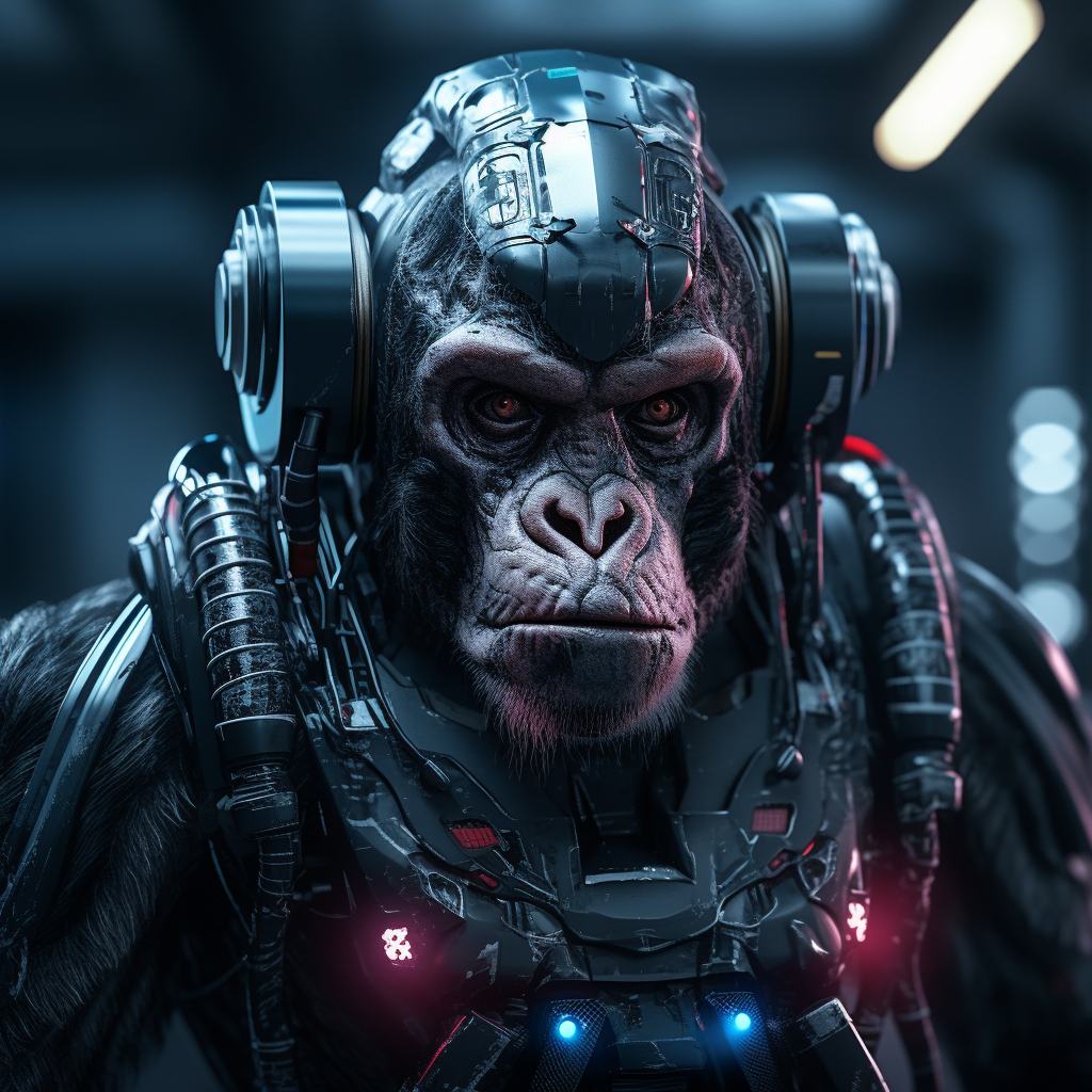 Picture of Collectible Cyberpunk Ape #44