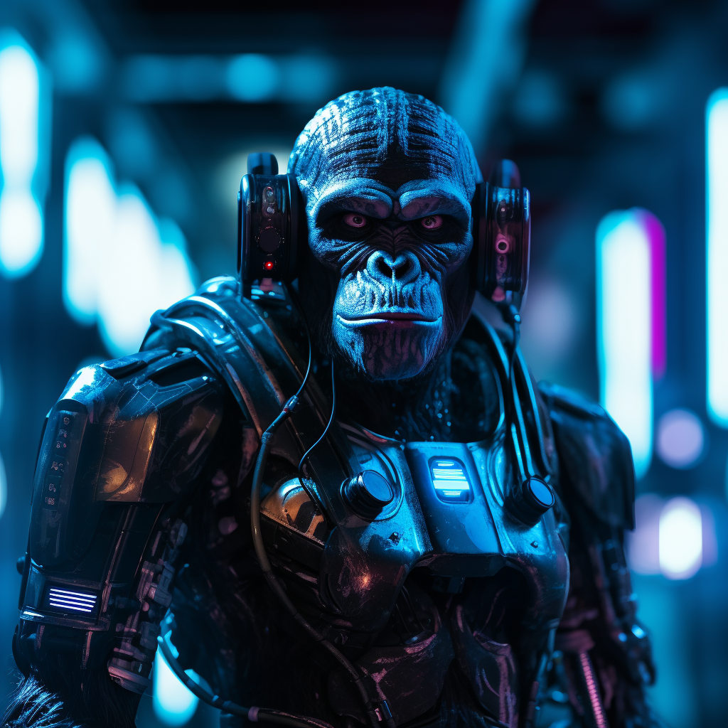 Picture of Collectible Cyberpunk Ape #257