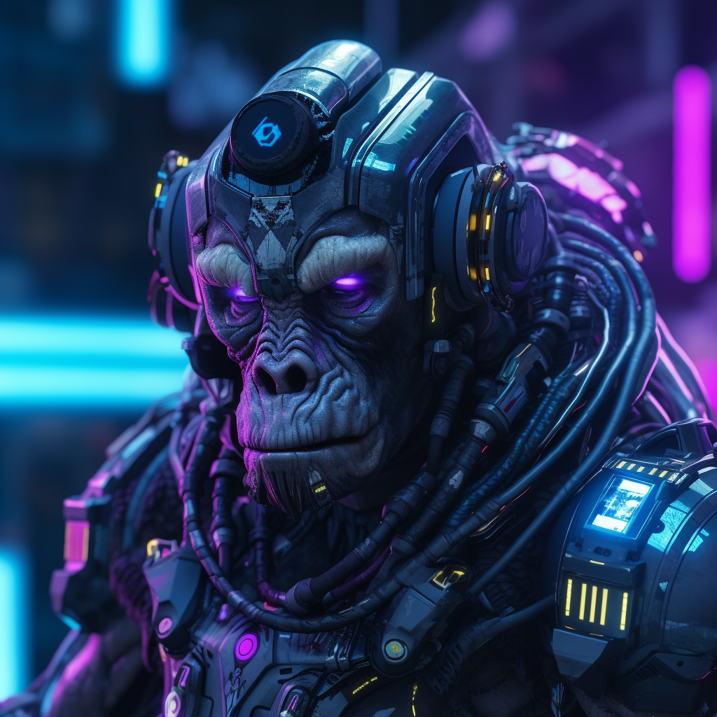 Picture of Collectible Cyberpunk Ape #48