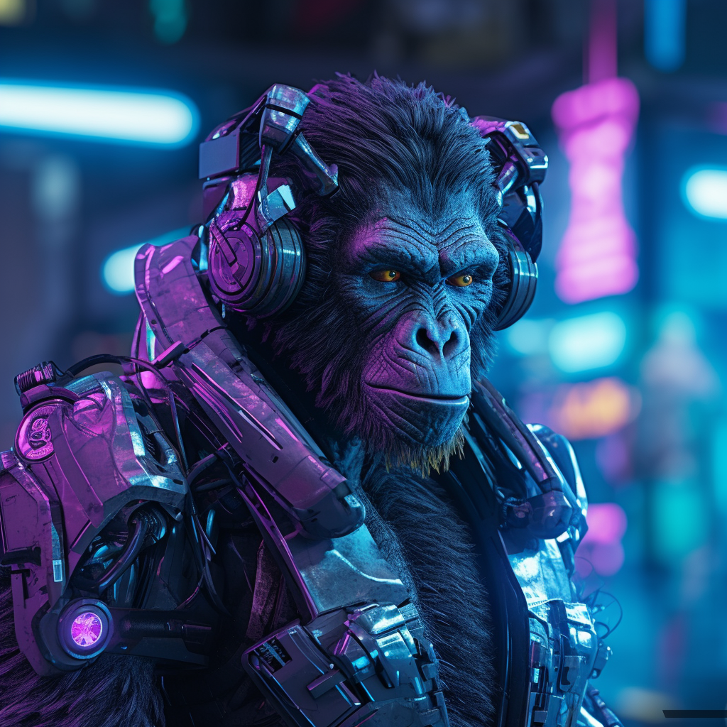 Picture of Collectible Cyberpunk Ape #213