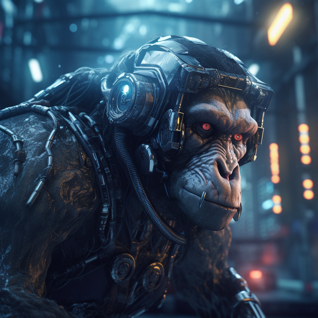 Picture of Collectible Cyberpunk Ape #41