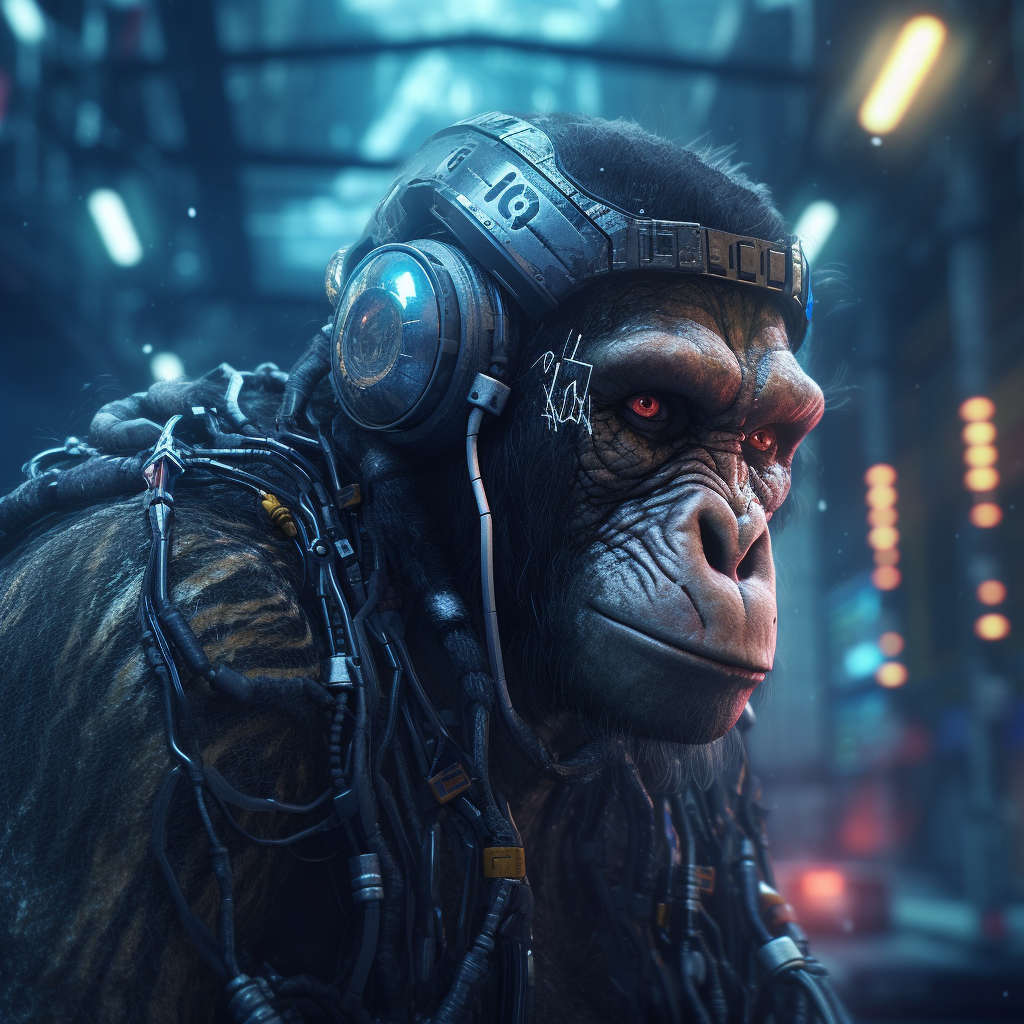 Picture of Collectible Cyberpunk Ape #27