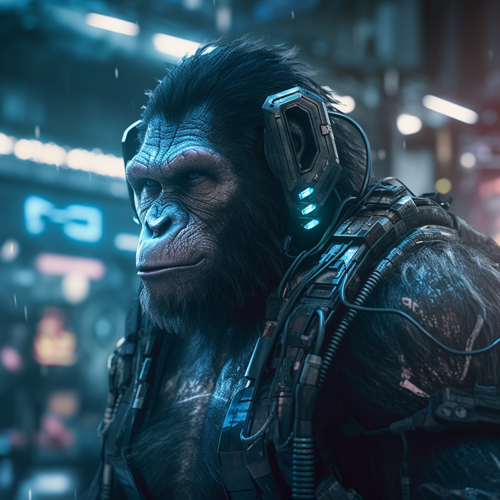 Picture of Collectible Cyberpunk Ape #207