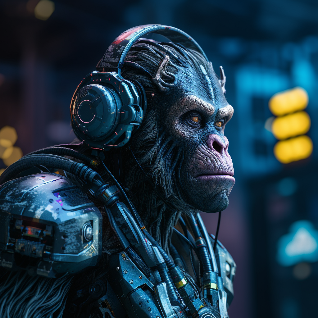 Picture of Collectible Cyberpunk Ape #21