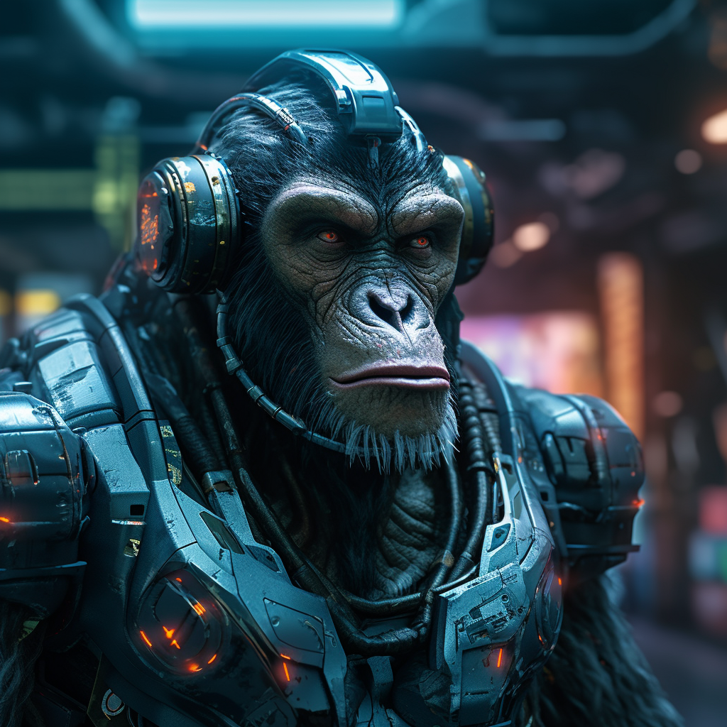 Picture of Collectible Cyberpunk Ape #2