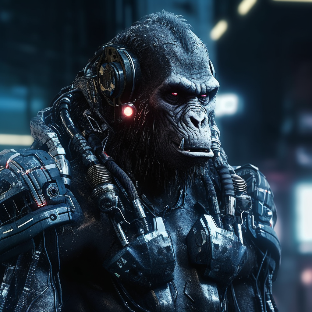 Picture of Collectible Cyberpunk Ape #236