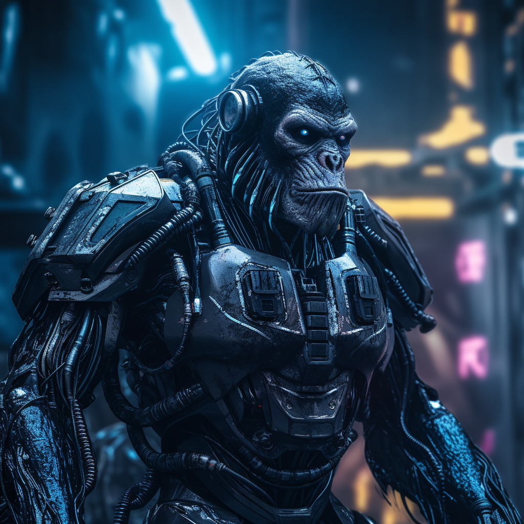 Picture of Collectible Cyberpunk Ape #219