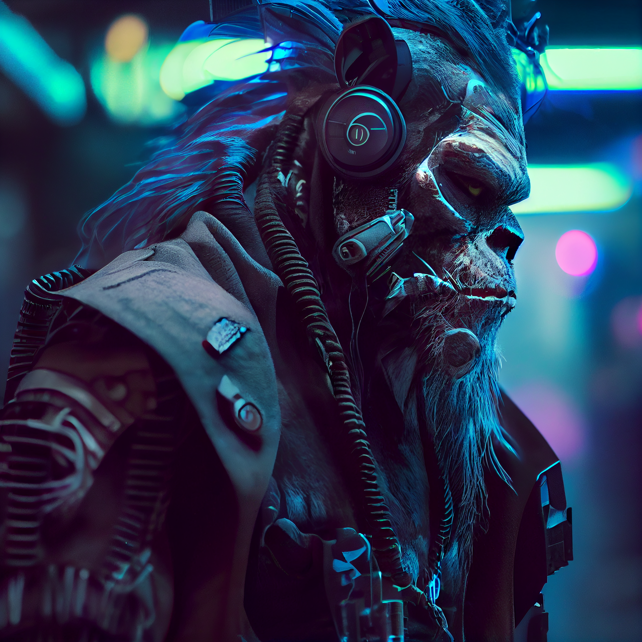 Picture of Collectible Cyberpunk Ape #124