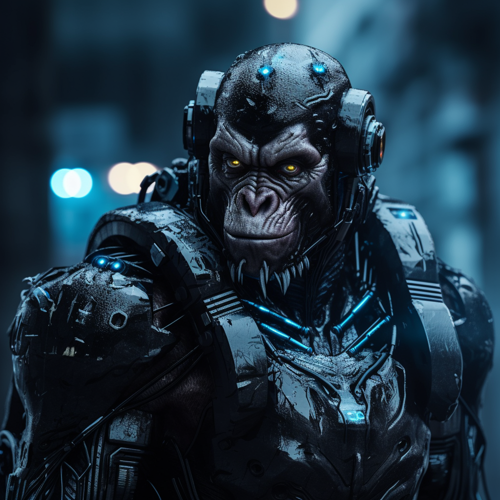 Picture of Collectible Cyberpunk Ape #29