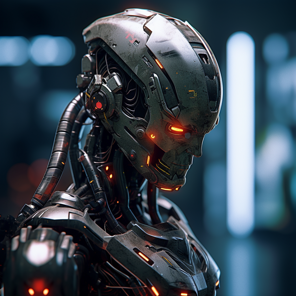 Picture of Collectible Cyberpunk Robot #238